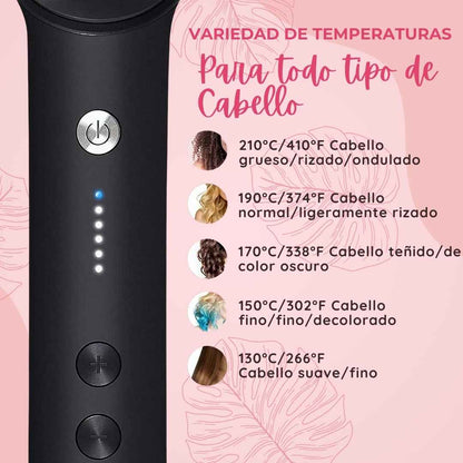 Cepillo Alisador 3 en 1 Varias Temperaturas